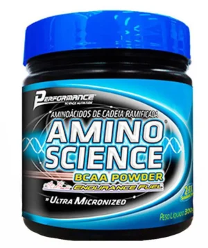 AMINO SCIENCE BCAA POWDER PERFORMANCE NUTRITION – 300G Laranja