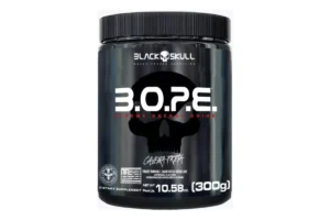 Bope Pré Treino Black Skull Punch Frutas Vermelhas 300g