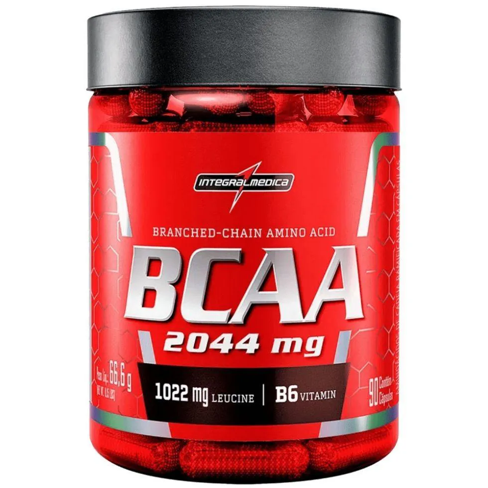 Amino Bcaa 2044Mg (90 cápsulas) – Padrão: Único