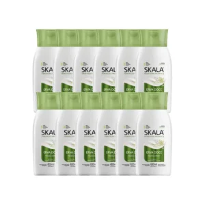 Kit 12 Loção Creme Hidratante Corpo Erva Doce Vegano Skala