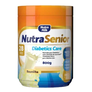 Suplemento Alimentar Nutra Senior Diabetics Care 50+ Baunilha 800g