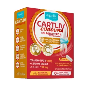 Colágeno Equaliv Cartliv Cúrcuma 30 Cápsulas