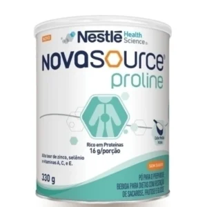 Pó Para O Preparo De Bebida Para Dietas Com Restrição De Sacarose, Frutose E Glicose Novasource Proline Sem Sabor 330G