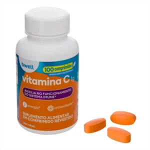 Vitamina C bwell 1g – 100 comprimidos