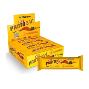 Protobar Whey Display – Sabor: Doce de Leite Havanna (9 Unid. 70g)