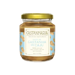 KIT 2X: PASTA DE CASTANHA DE CAJU VEGANA CASTANHARIA 210G