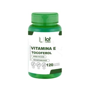 Vitamina e 400mg 120 cápsulas