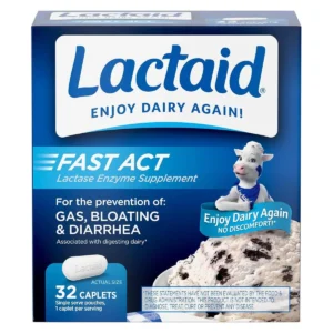Lactaid Fast Act Lactose Enzimas 32 Caplets – Lactaid