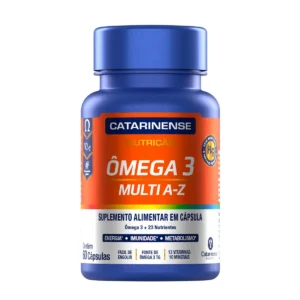 Ômega 3 Multi A-Z Catarinense Nutrição 60 Cápsulas