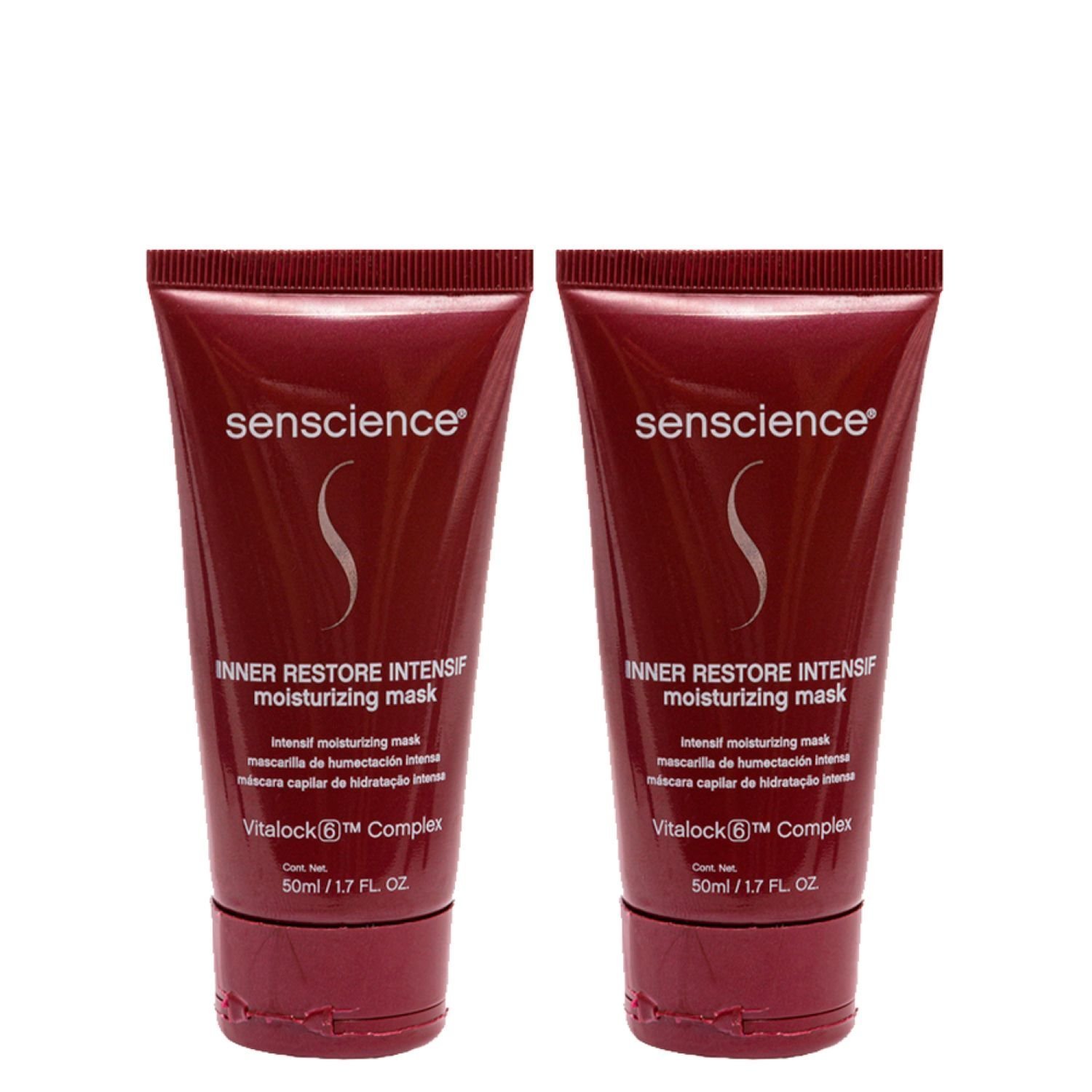 KIT SENSCIENCE INNER RESTORE INTENSIF MÁSCARA DE HIDRATAÇÃO 50ML – 2 UNIDADES