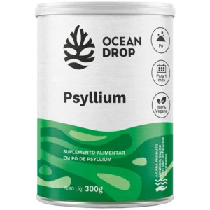 PSYLLIUM EM Pó VEGANO (300G) – OCEAN DROP
