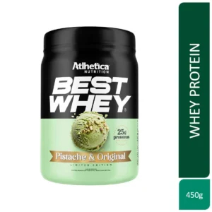 Whey Protein Best Whey Atlhetica Nutrition Pistache e Original 450g