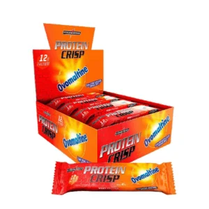 Crisp Bar Caixa 12 unidades (540g) – Sabor: Ovomaltine
