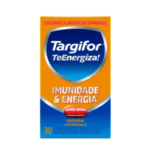 Vitamina C 500mg + Arginina 500mg Targifor TeEnergiza! 30 comprimidos