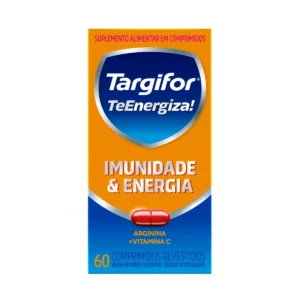 Vitamina C 500mg + Arginina 500mg Targifor TeEnergiza! 60 comprimidos