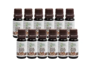 Kit 12Uni Óleos Vegetal Sucupiras Amazonleve 20Ml