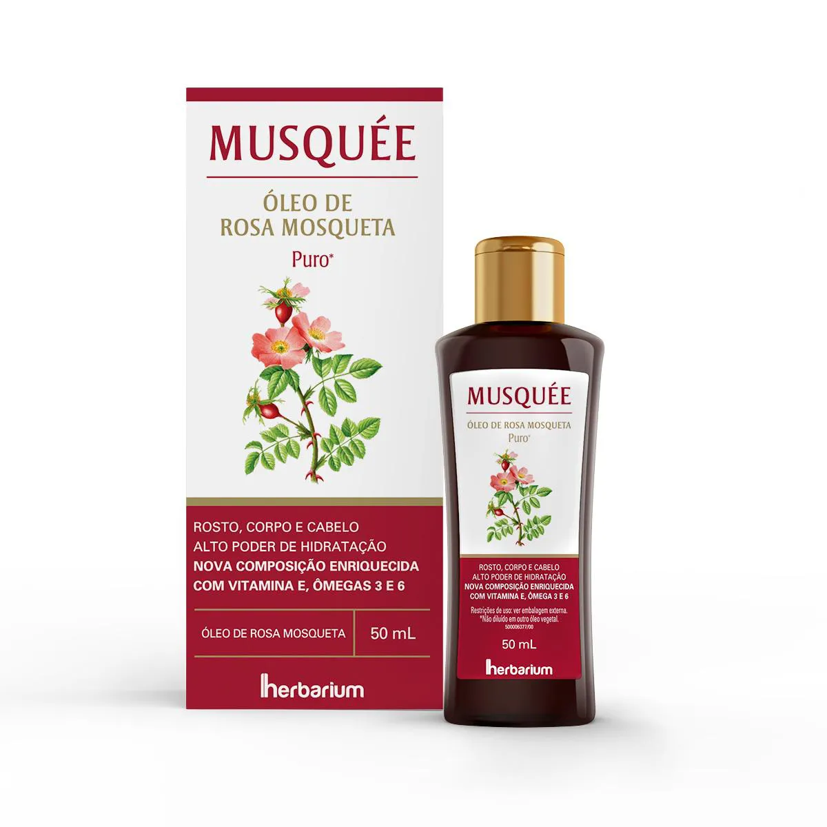 Musquée Óleo de Rosa Mosqueta Puro – Original Herbarium