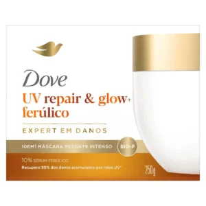 Máscara de Resgate Intenso 10 em 1 Dove UV Repair & Glow + Ferúlico 250g