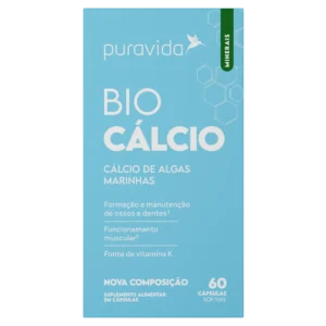 Cálcio Puravida Bio 60 cápsulas