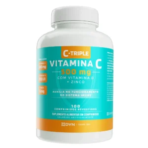 Vitamina C C-Triple Tripla Ação 500mg 100 comprimidos