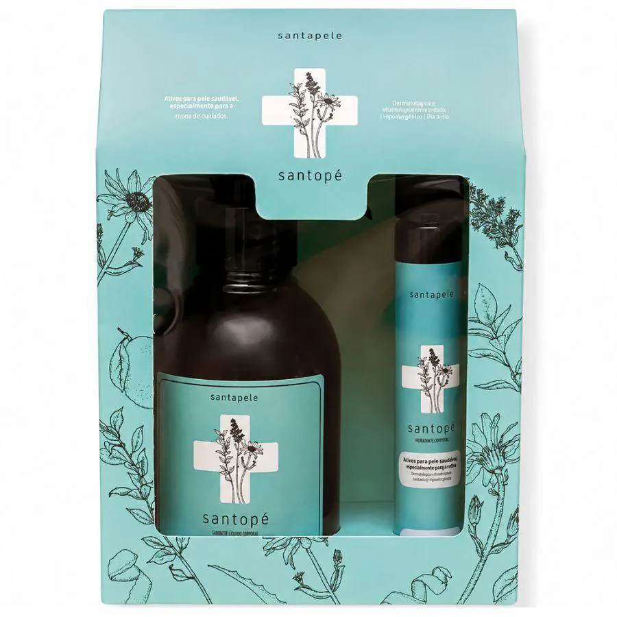 Kit Santopé Alívio para Pés Cansados Spray 200Ml + 30Ml