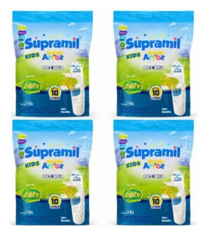 Kit 4 Supramil Kids Baunilha 1kg – Unilife