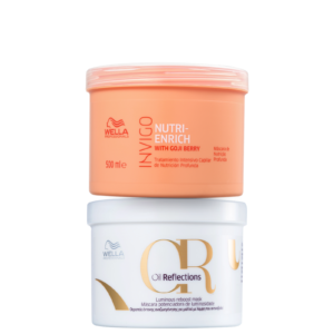 Kit Wella Professionals Invigo Nutri-Enrich Oil Reflections Luminous Reboost (2 Produtos)