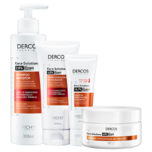 Kit Vichy Dercos Kera-Solutions Complete (4 Produtos)
