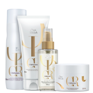 Kit Wella Professionals Oil Reflections Light (4 Produtos)