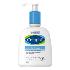 Loção de Limpeza Facial Cetaphil Pele Seca e Sensível 300ml