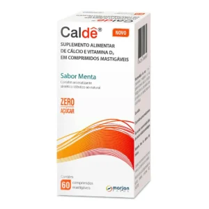 Cálcio + Vitamina D Caldê Menta 60 comprimidos