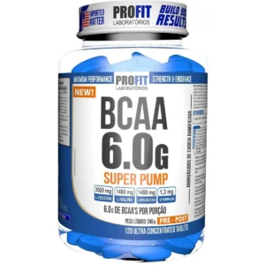 BCAA SUPER PUMP 6G – 120 TABLETES – PROFIT