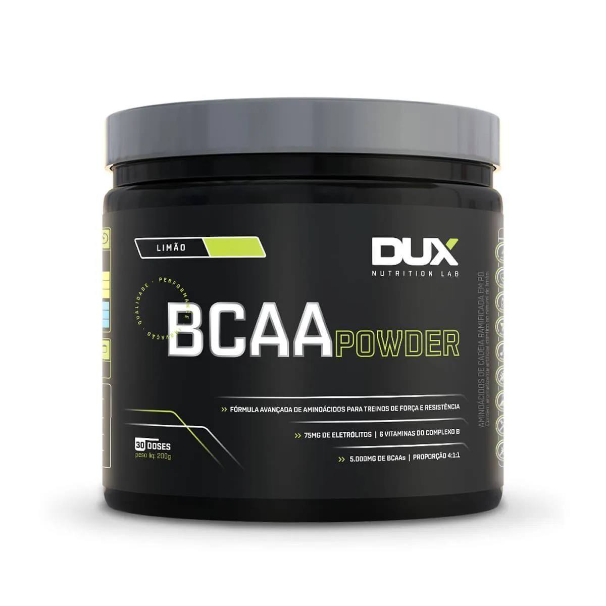 Bcaa Powder – 200G Limão – Dux Nutrition