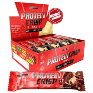 Protein Crisp Bar – 12 Unidades 45G Duo Crunch – Integralmédica