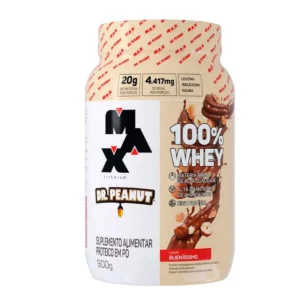 Whey Protein Max Titanium Dr. Peanut 100% Whey Bueníssimo 900g