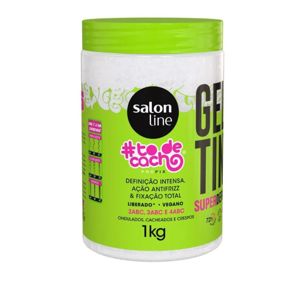 Gelatina Salon Line #todecacho Super Definição 1kg