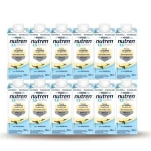 Nutrição Enteral E Oral Nutren 1.5 Baunilha 200Ml 12 Unidades