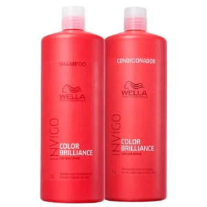 Kit Wella Professionals Invigo Color Brilliance Shampoo 1l + Condicionador 1l