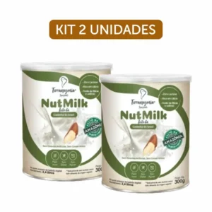 Kit 2X: Bebida Vegetal de Castanha Do Pará Em Pó Nutmilk Terramazônia 300G