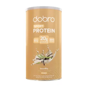 Proteína Vegana em pó Dobro Sport Protein Baunilha 450g