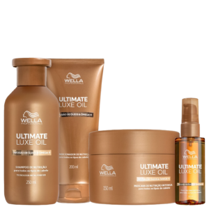 Kit Wella Professionals Ultimate Luxe Oil Frizz Control (4 Produtos)