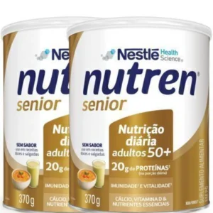 Complemento Alimentar Nutren Senior Sem Sabor 370G 2 Unidades