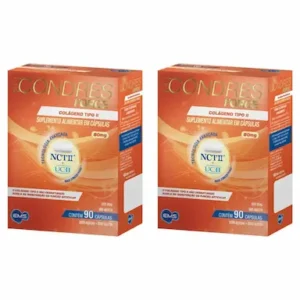 Kit 2 Condres Force Colágeno Tipo 2 – 90 Capsulas – EMS