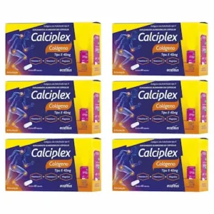 Kit 6 Calciplex Colágeno Tipo II 60 + 30Cps MDKCa – Ecofitus
