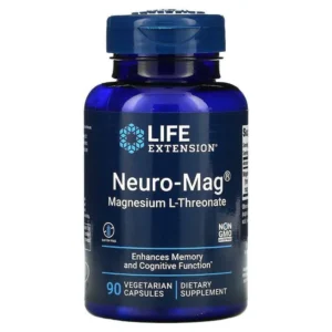 Neuro-Mag, Magnésio L-Treonato 90 Cápsulas – Life Extension
