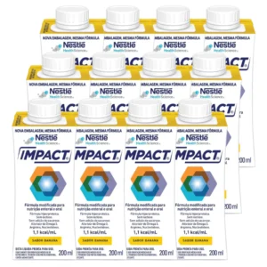 Nutrição Enteral E Oral Impact Banana 200Ml 12 Unidades
