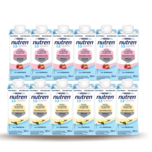 Nutrição Enteral E Oral Nutren 1.5 Morango/Baunilha 200Ml 12 Und