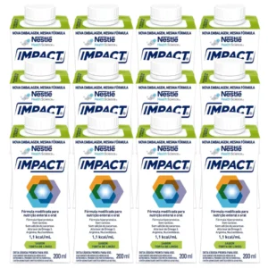 Nutrição Enteral E Oral Impact Torta De Limão 200Ml 12 Unidades