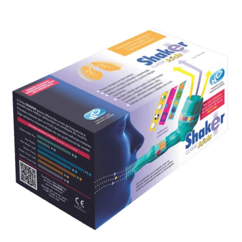 Aperelho para fisioterapia respiratória Shaker classic kids